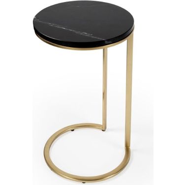 Butler Shounderia Black Marble Accent Table