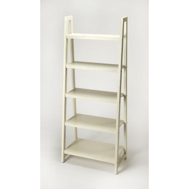 Butler Stallings White Bookcase