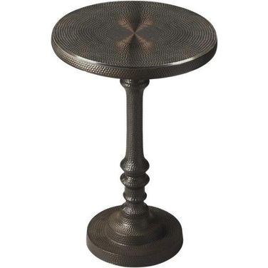 Butler Tanya Metal Pedestal Accent Table