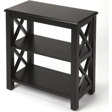 Butler Vance Black Licorice Bookcase