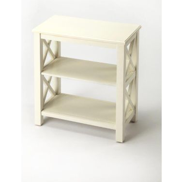 Butler Vance Cottage White Bookcase