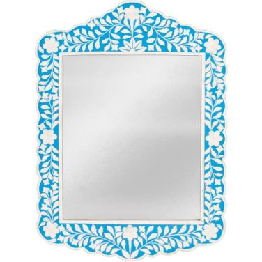 Butler Vivienne Blue Bone Inlay Wall Mirror