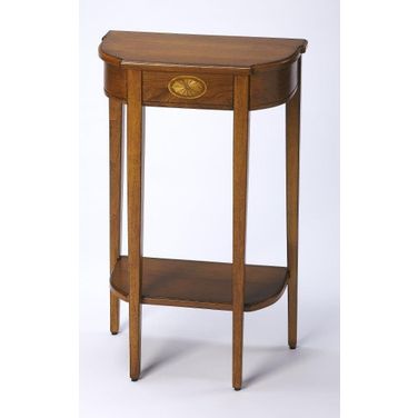 Butler Wendell Olive Ash Burl Console Table