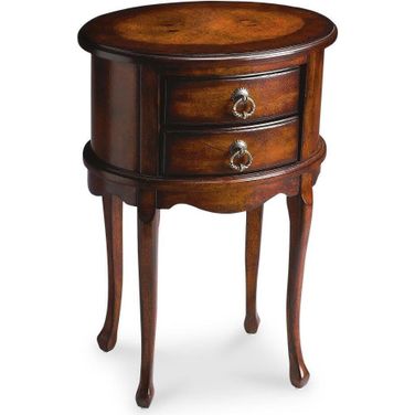 Butler Whitley Plantation Cherry Oval Side Table
