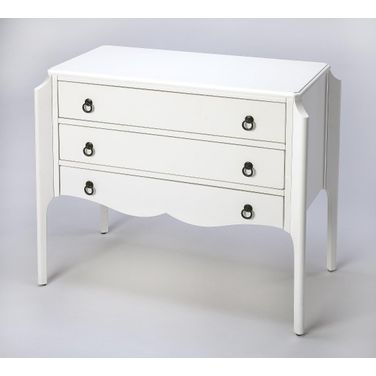 Butler Wilshire Glossy White Accent Chest