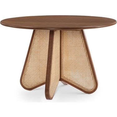 Butterfly Dining Table In Brown