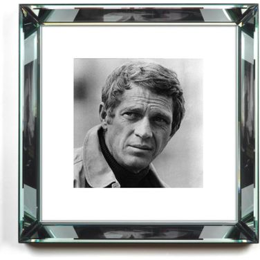Bvs300 Black And White Steve Mcqueen Wall Art