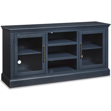 Byron 66 Inch Console with 2 Doors In Malta Blue