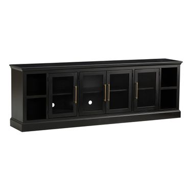 Byron 98 Inch Console with 4 Doors In Black