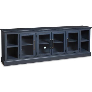 Byron 98 Inch Console with 4 Doors In Malta Blue