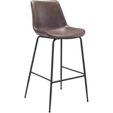 Byron Barstool In Brown