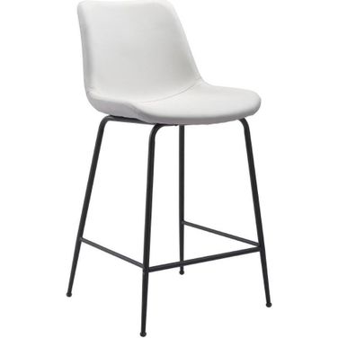 Byron Counter Stool In White