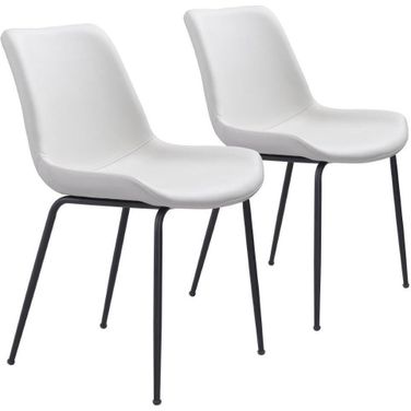 Byron Dining Chair Set of 2 In White