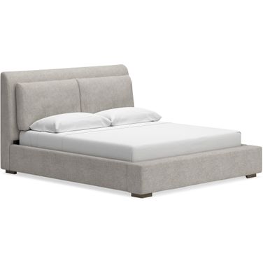 Cabalynn California King Upholstered Bed In Light Brown