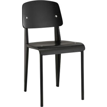 Cabin Black Dining Side Chair EEI-214-BLK-BLK