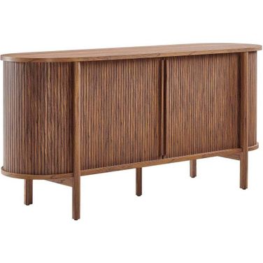 Cadence 63 Inch Curved Sideboard In Walnut