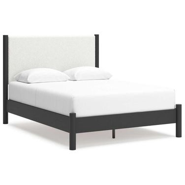 Cadmori Twin Panel Bed In Black