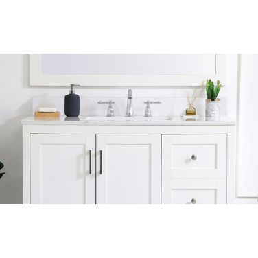 42 Inch Calacatta White Bathroom Vanity Backsplash