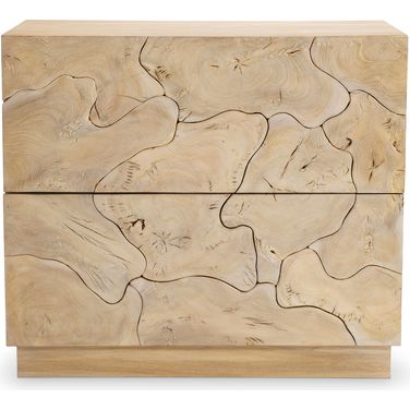 Calavaras Nightstand In Tan