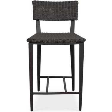 Calbas Java Outdoor Counter Stool In Black