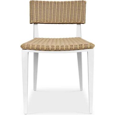 Calbas Outdoor Dining Chair In White