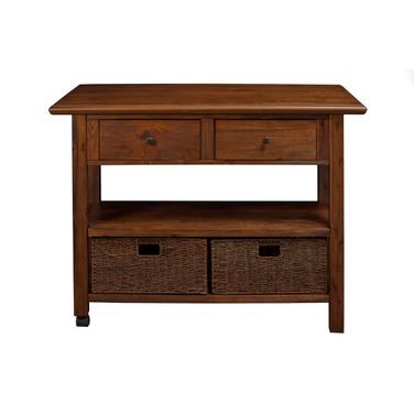 Caldwell Kitchen Cart In Antique Cappuccino