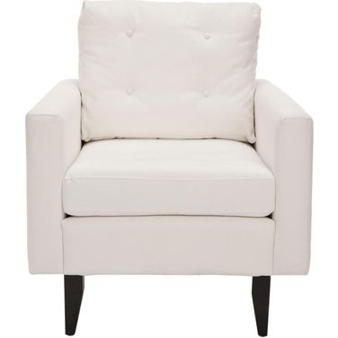 Caleb White and Java Mid Century Modern Club Chair