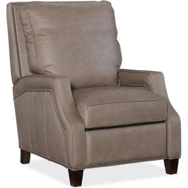 RC Caleigh Beige Leather Recliner