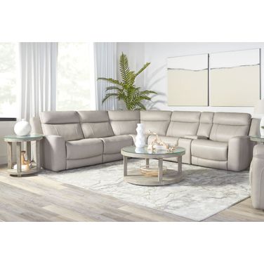 Calgary 6-Piece Sectional In Stone