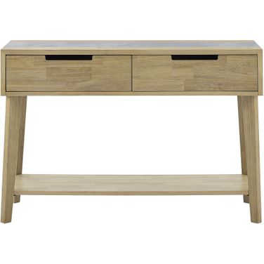 Calgary Gray Sintered Stone Sofa Table In Brown