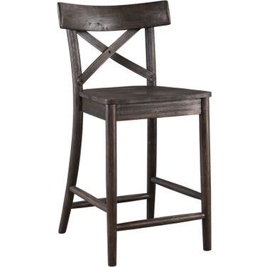 Calhoun Dark Brown 24 Inch Counter Height Stool