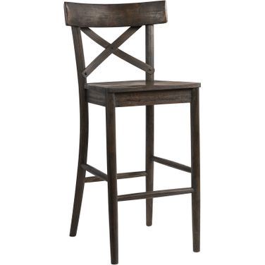 Calhoun Dark Brown 30 Inch Bar Stool