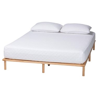 Calhoun Queen Bed Frame In Natural Brown