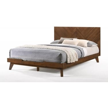 California King Nova Domus Soren Modern Walnut Bed
