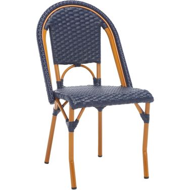 California Side Chair Set of 2 in Navy PAT7530B-SET2