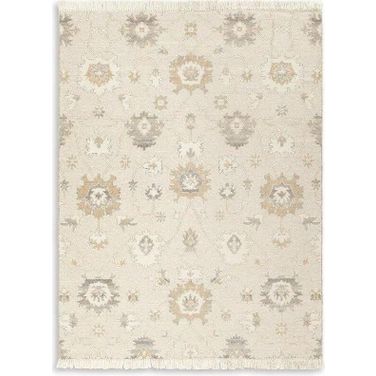 Calkin 8 ft x 10 ft Rug In Linen and Gray