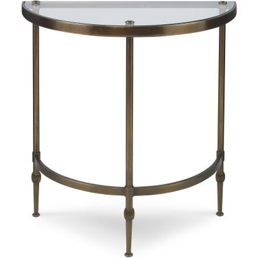 Calle Side Table In Dark Antique Brass