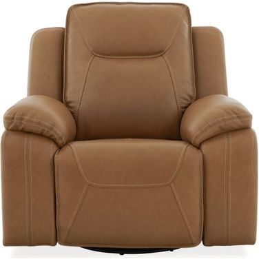 Callihan SG Recliner with Power Headrest and Footrest In York Butternut