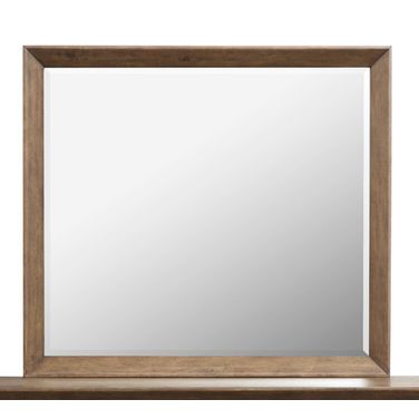 Callisto Landscape Mirror In Bourbon Brown
