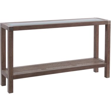 Calum Rectangle Console Table In Gray