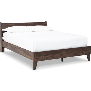 Calverson Mocha Queen Platform Bed