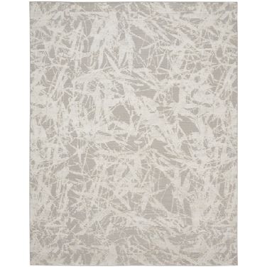 Calvin Klein Rush 8' x 10' Indoor Rug In Grey and Ivory