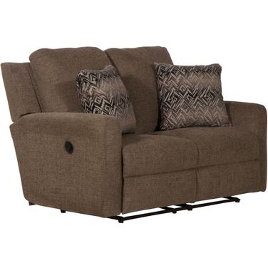 Calvin Reclining Loveseat In Otter