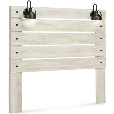 Cambeck White Wash Queen Panel Headboard Only