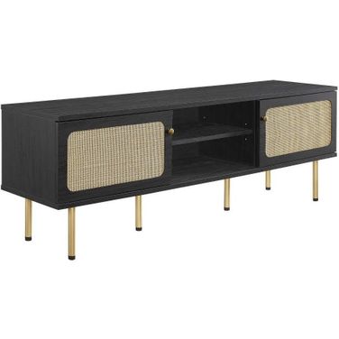 Cambria Black 60 Inch TV Stand