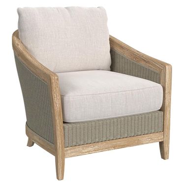 Cambria Club Chair in Light Wood