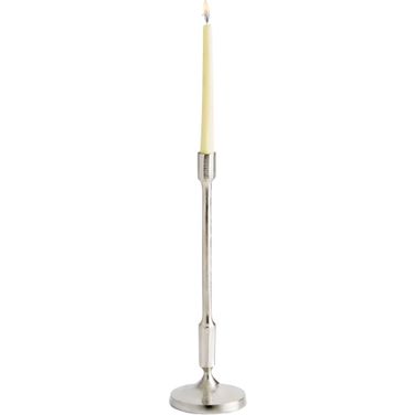 Cambria Nickel Medium Candleholder