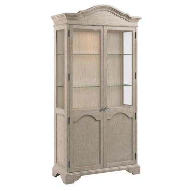 Cambric Display Cabinet In Creme