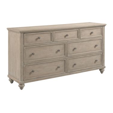 Cambric Miriam Seven Dwr Dresser In Creme