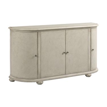 Cambric Picard Curved Buffet In Creme